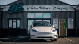 Tesla Model Y Satin Ghost Pearl