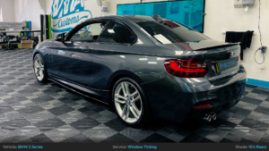 BMW 2 Series Rear Window Tinting - 10%