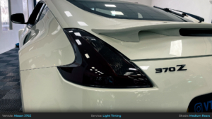 Nissan 370Z Rear Light Tinting - Medium