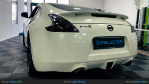 Nissan 370Z Rear Light Tinting - Medium