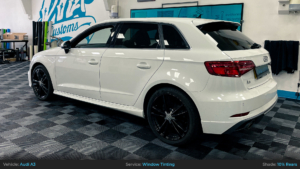 Audi A3 Rear Window Tinting - 10%