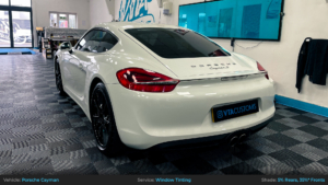 Porsche Cayman Full Window Tinting - 5% rears, 35% fronts