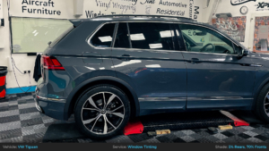 VW Tiguan Full Window Tinting - 5% rears, 70% fronts