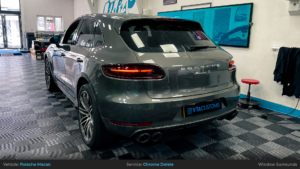 Porsche Macan Chrome Delete - Window Surrounds