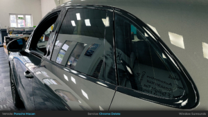 Porsche Macan Chrome Delete - Window Surrounds