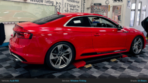 Audi RS5 Rear Window Tinting - 5%