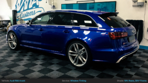 Audi RS6 Full Window Tinting - 10% rears, 35% fronts