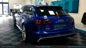 Audi RS6 Full Window Tinting - 10% rears, 35% fronts