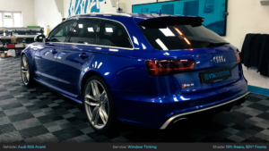 Audi RS6 Full Window Tinting - 10% rears, 35% fronts