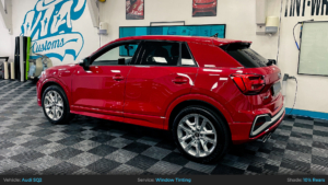 Audi SQ2 Rear Window Tinting - 10%