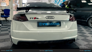 Audi TTRS Rear Light Tinting - Light