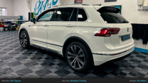 VW Tiguan Rear Window Tinting - 10%