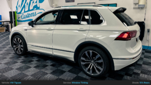 VW Tiguan Rear Window Tinting - 10%