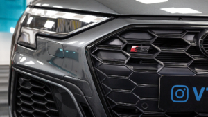 Audi S3 8Y Chrome Delete - Front Grill Details
