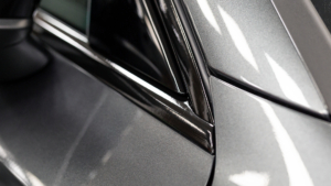 Audi S3 8Y Chrome Delete - Window Surrounds Details 1