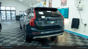 Volvo XC90 Rear Window Tinting - 10%. Rear Photo.